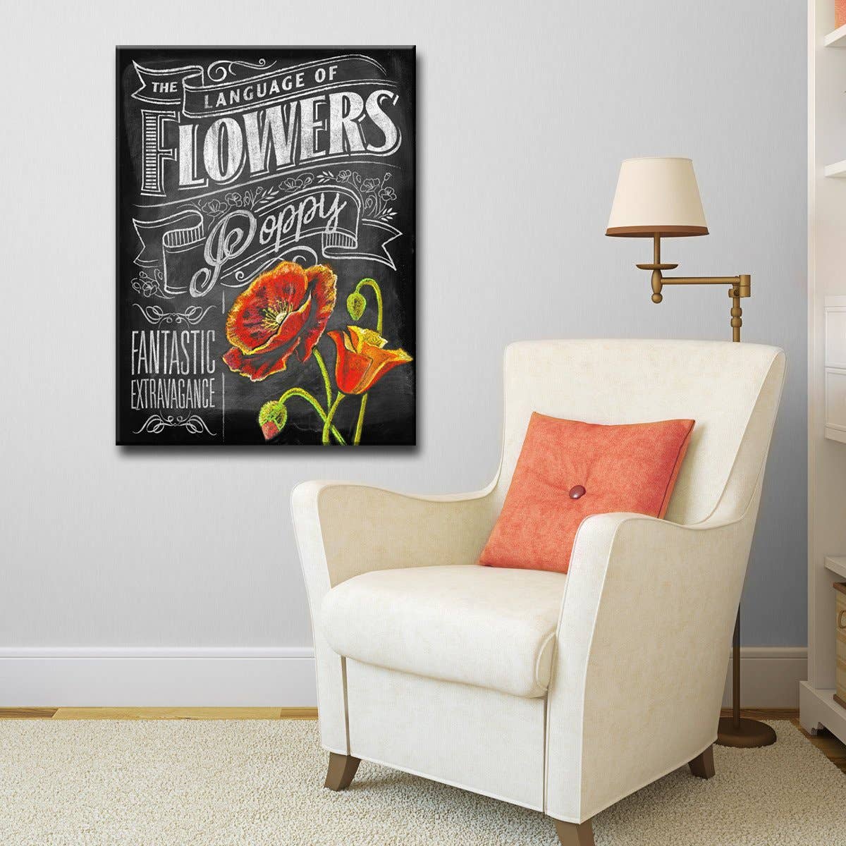 Ready2HangArt Canvas Art 'LOF - Poppies' by Dorothea Taylor: 40 in. H x 30 in. W