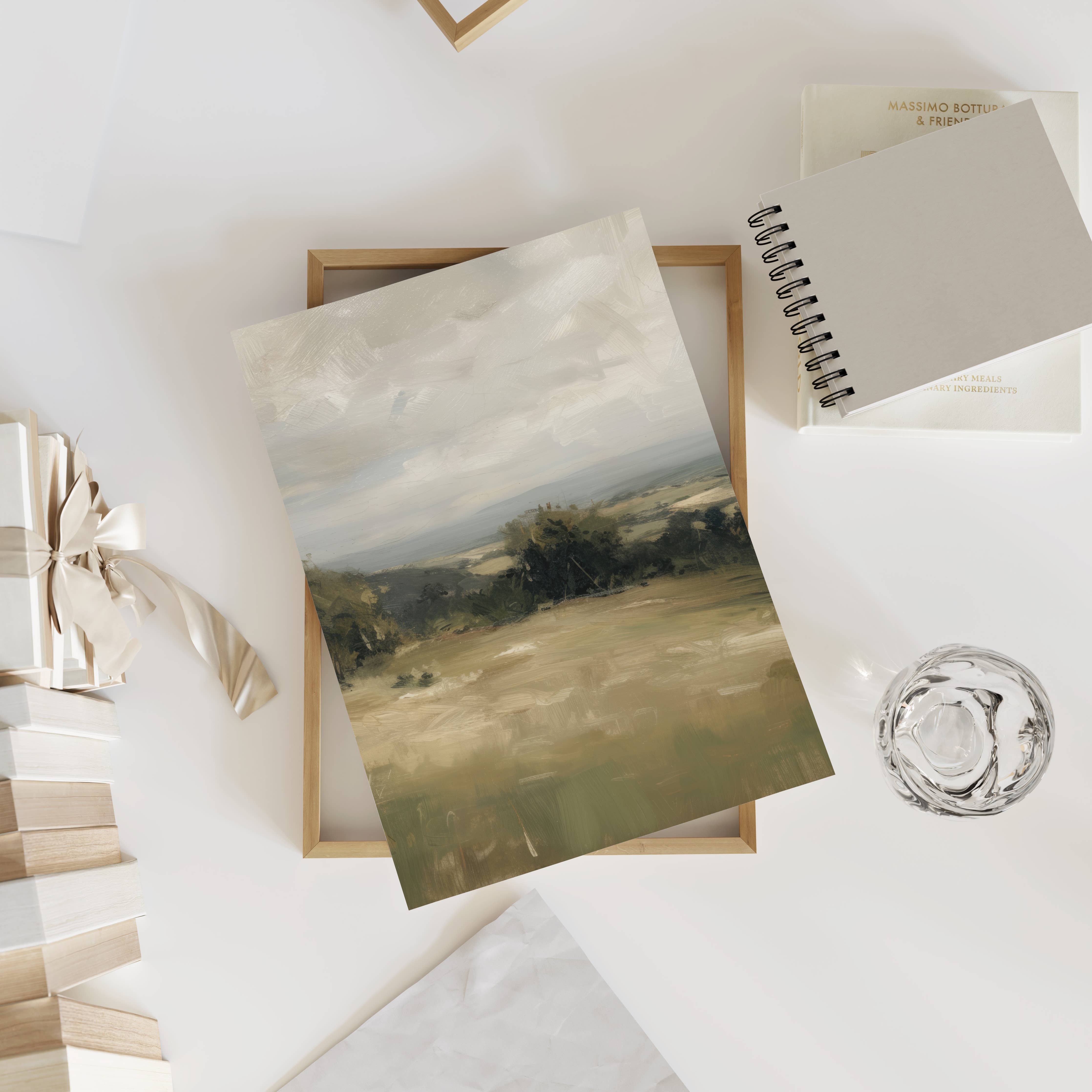 Open Acres Art Print: 8"x10" - Frame Option