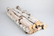 Natural Birch Logs 18–24 Inches Long: 1-2.5 Inch Diameter