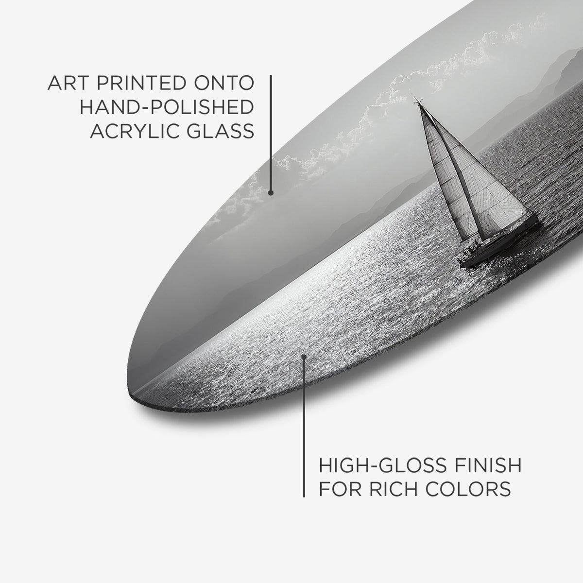 Edge of Silence Surfboard