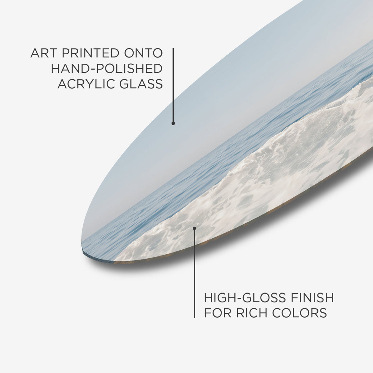 Porcelain Waves Surfboard