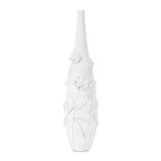 Vase w/Floral 14”H Resin