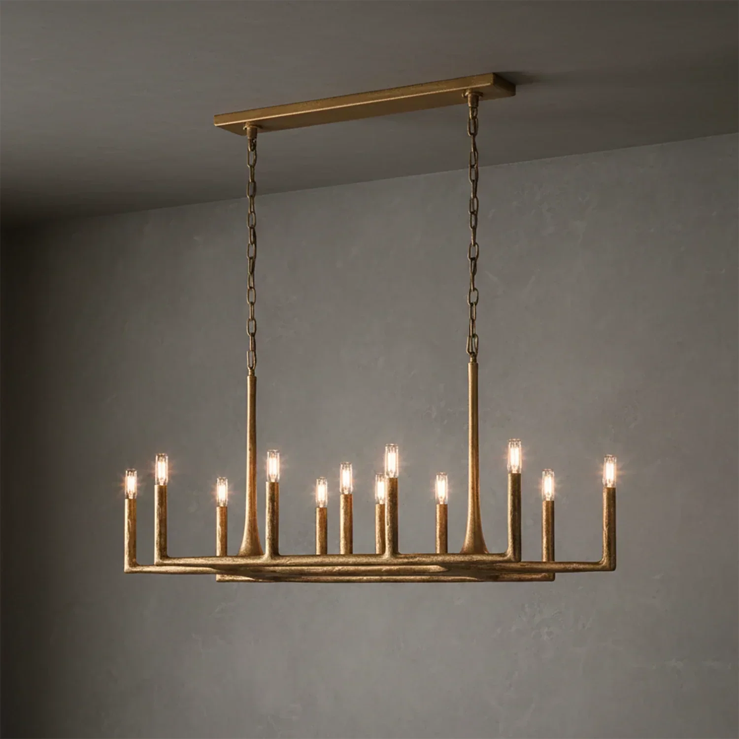 Avarit Forged Round Chandelier