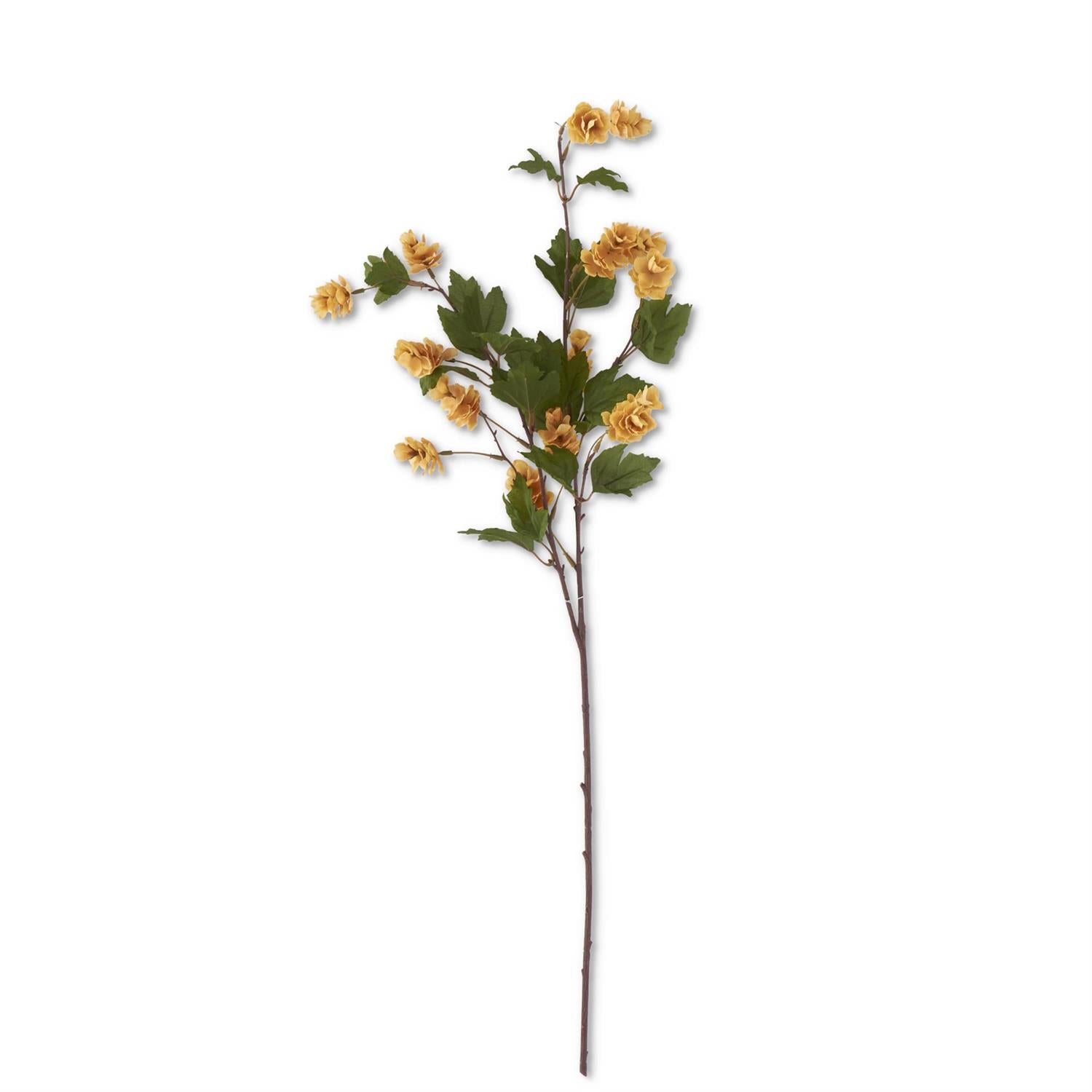 35 Inch Cream Hops w/Leaves Spray