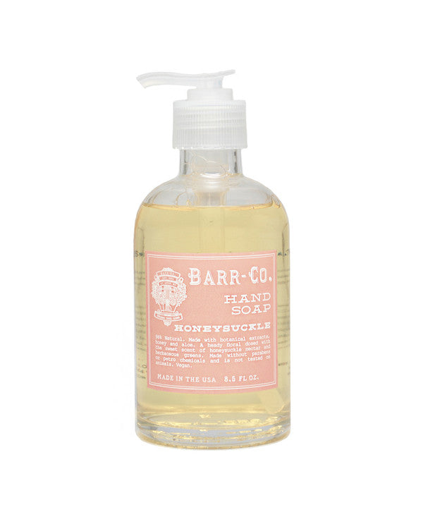 Honeysuckle Liquid Hand Soap - Barr-Co. Soap Shop