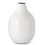 White Enameled Metal Bottle - 3 Sizes