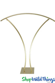 Floral & Centerpiece Riser Stand "The Arc" - 4 Feet Tall - Gold
