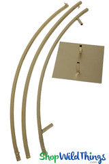Floral & Centerpiece Riser Stand "The Arc" - 4 Feet Tall - Gold