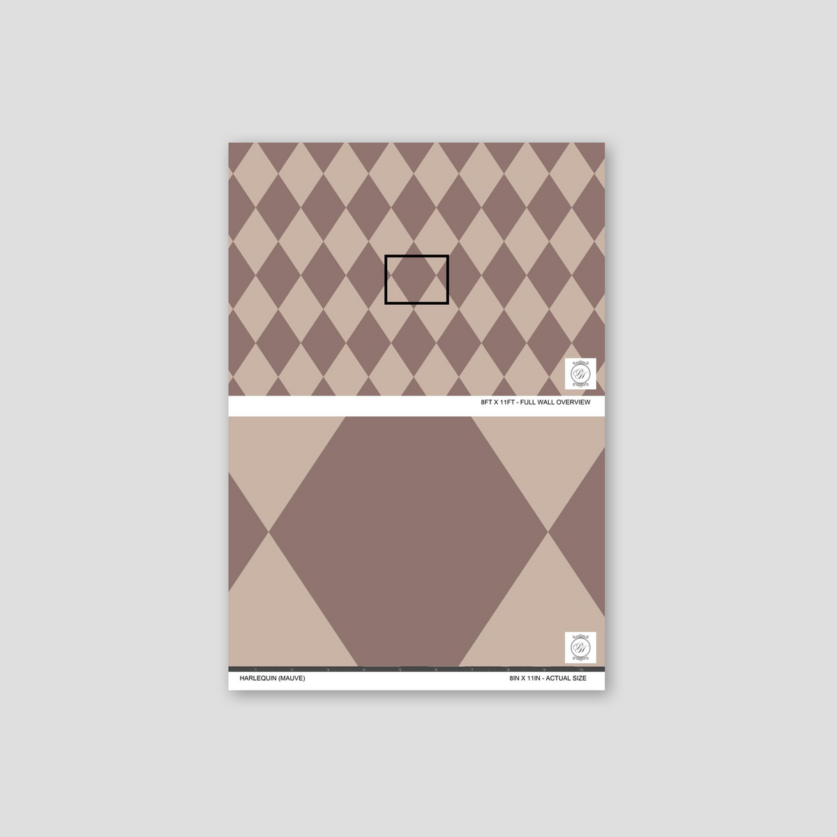Harlequin (Mauve) Wallpaper