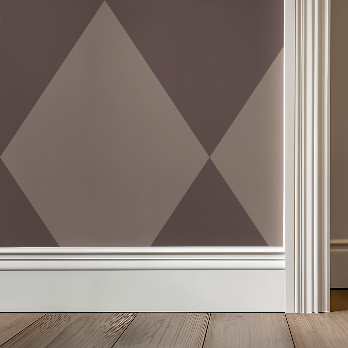 Harlequin (Mauve) Wallpaper