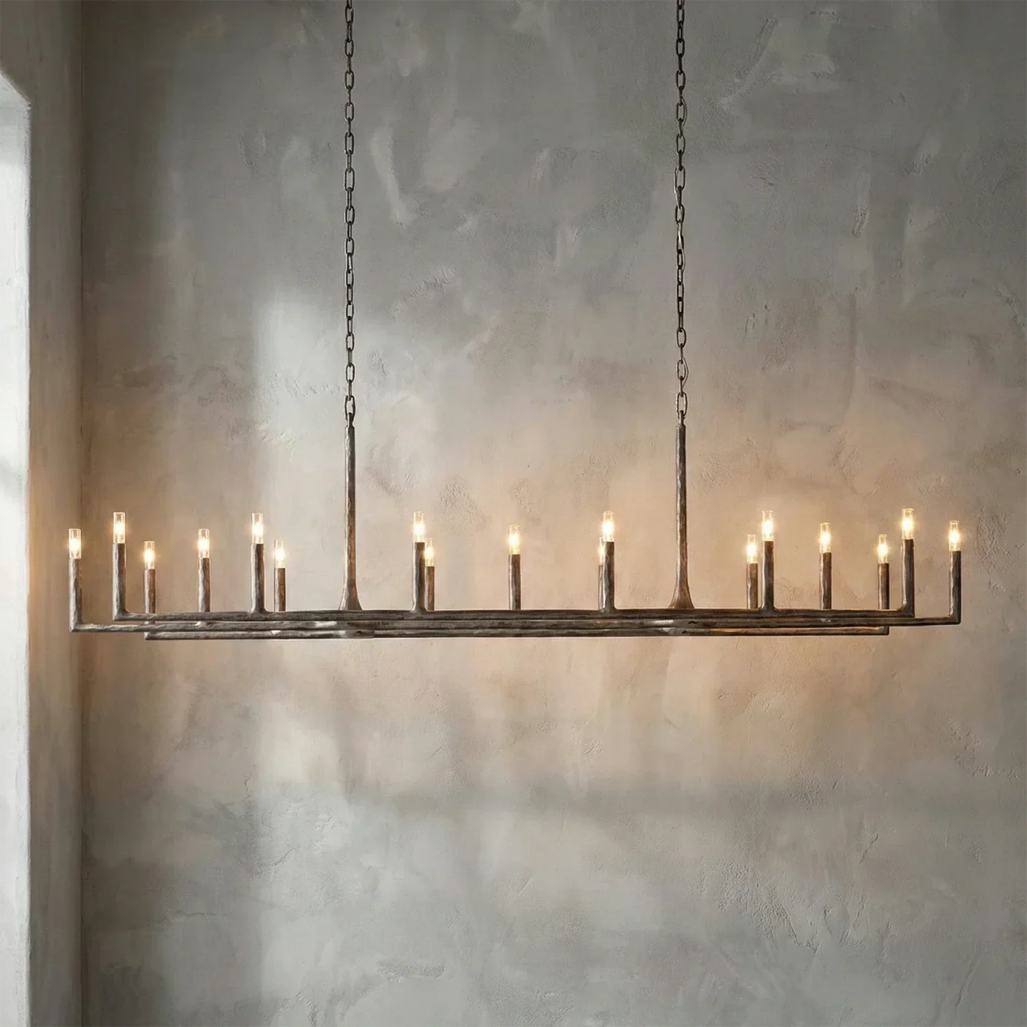 Avarit Forged Round Chandelier