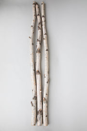 Natural 4 Foot Birch Poles