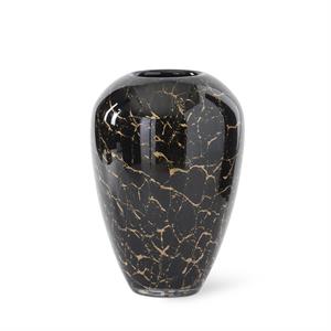 Black & Gold Glass Vases - 3 Sizes