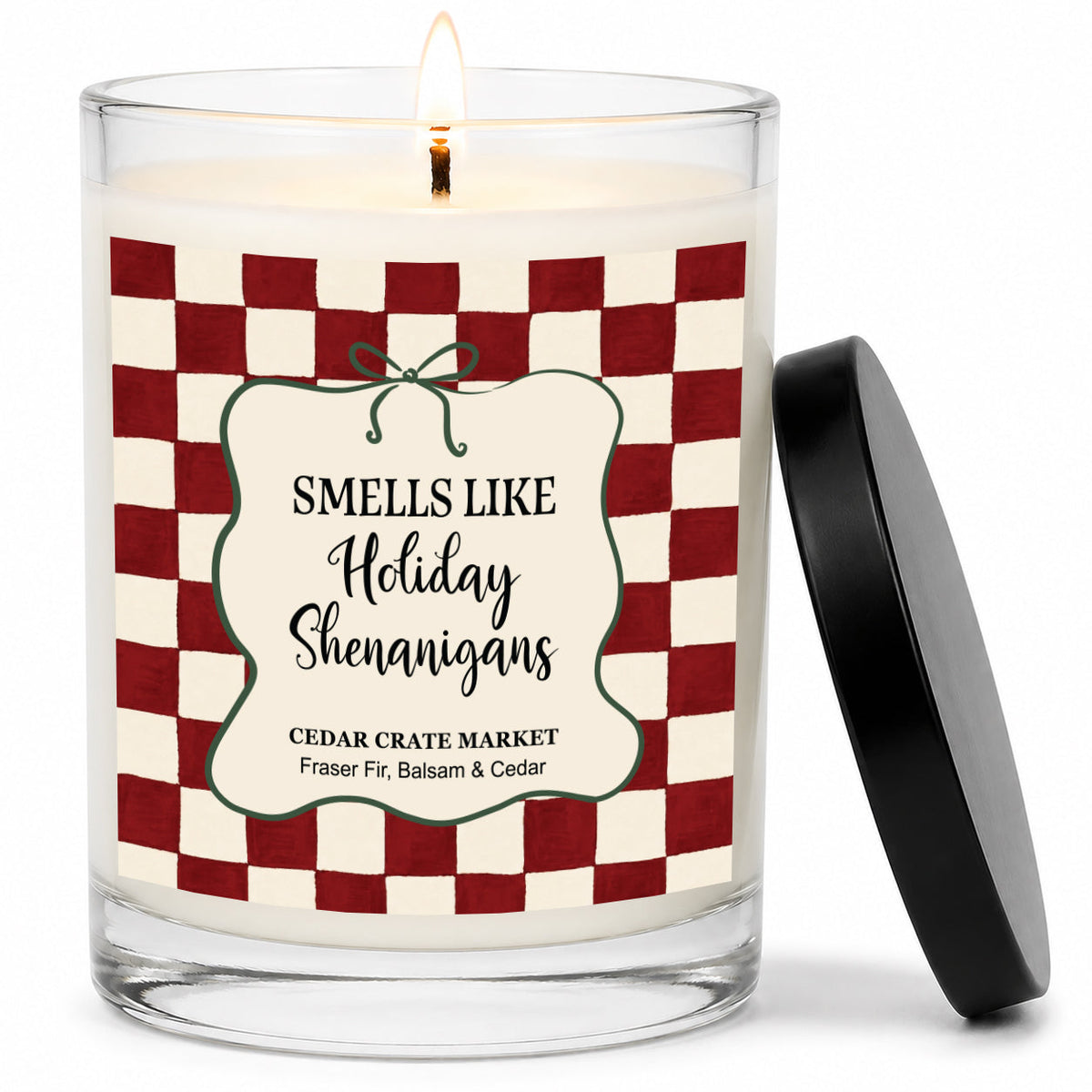 Funny Christmas Candles - Smells Like Holiday Shenanigans