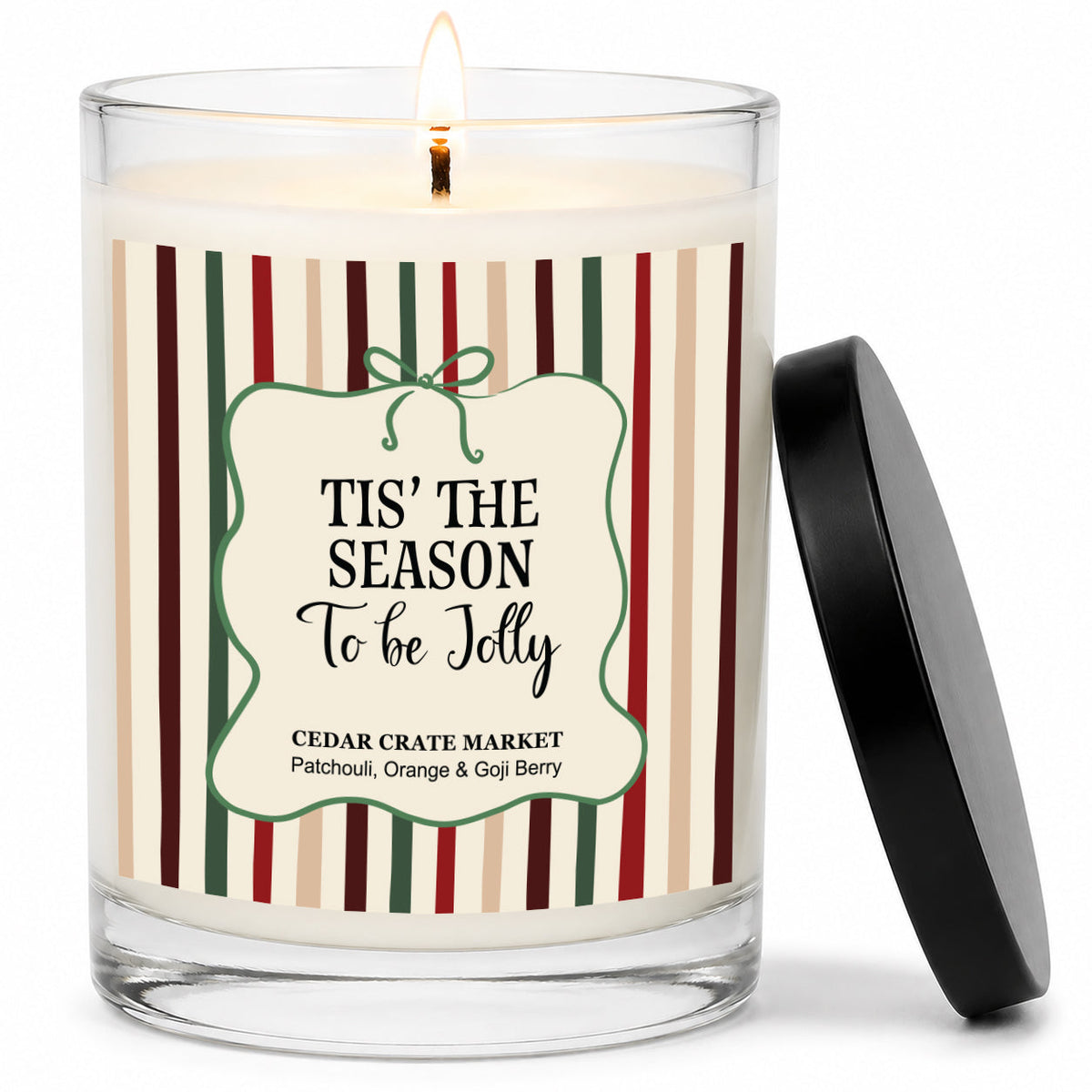 Funny Christmas Candles - Tis The Season To Be Jolly 13.5 oz