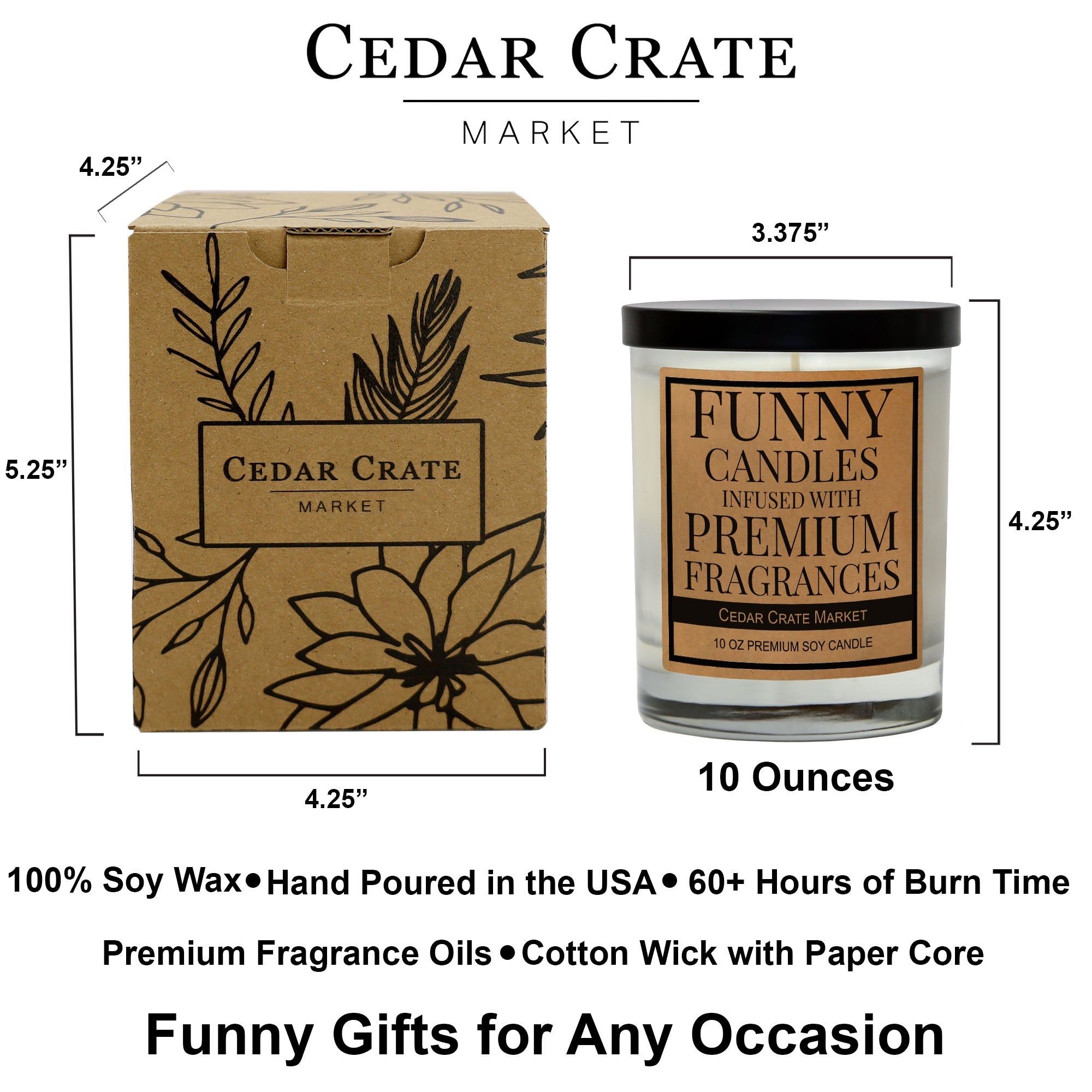 Fall Candle - I Love Fall Most Of All - Autumn Home Decor