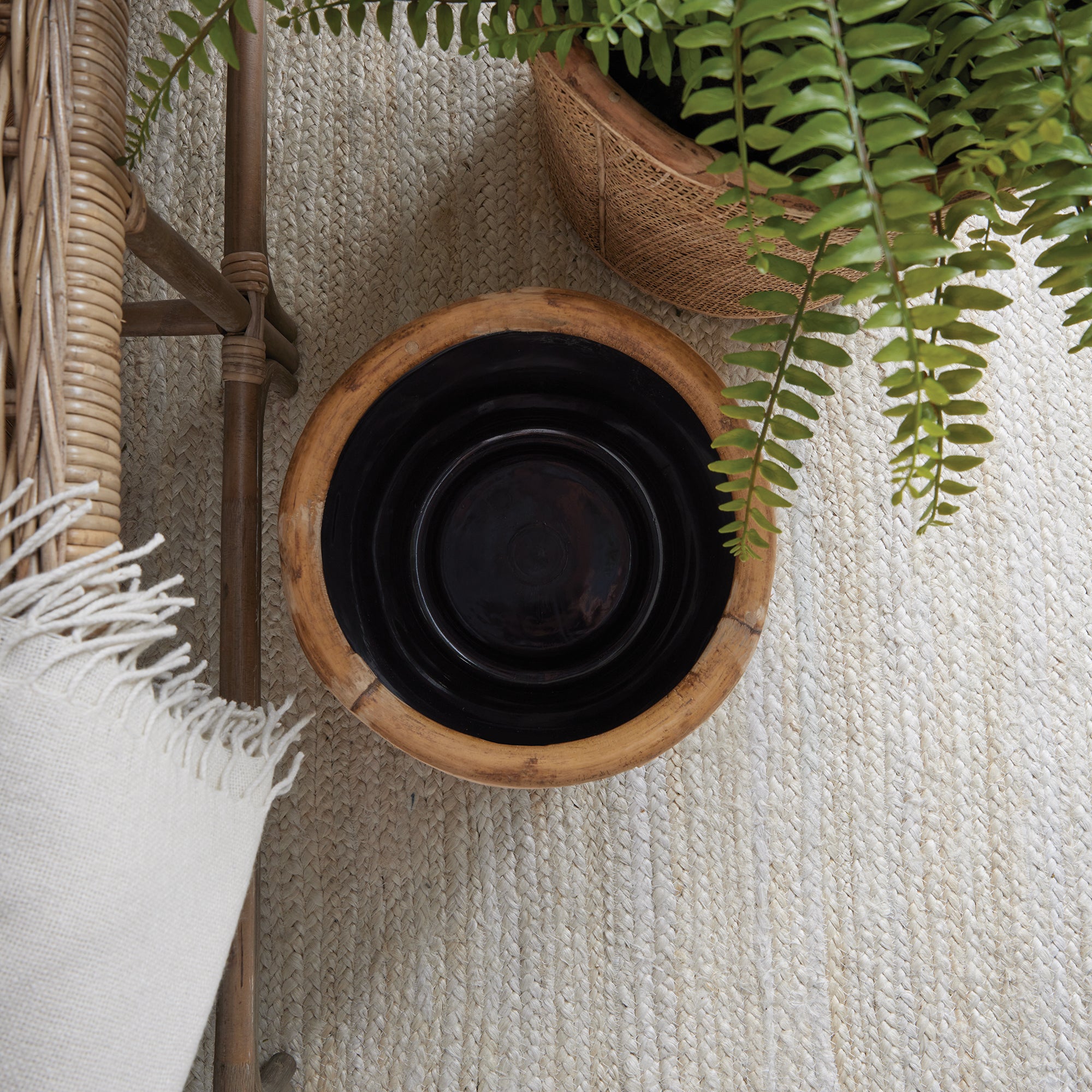 Lyla Dry Basket Planters, Set Of 2