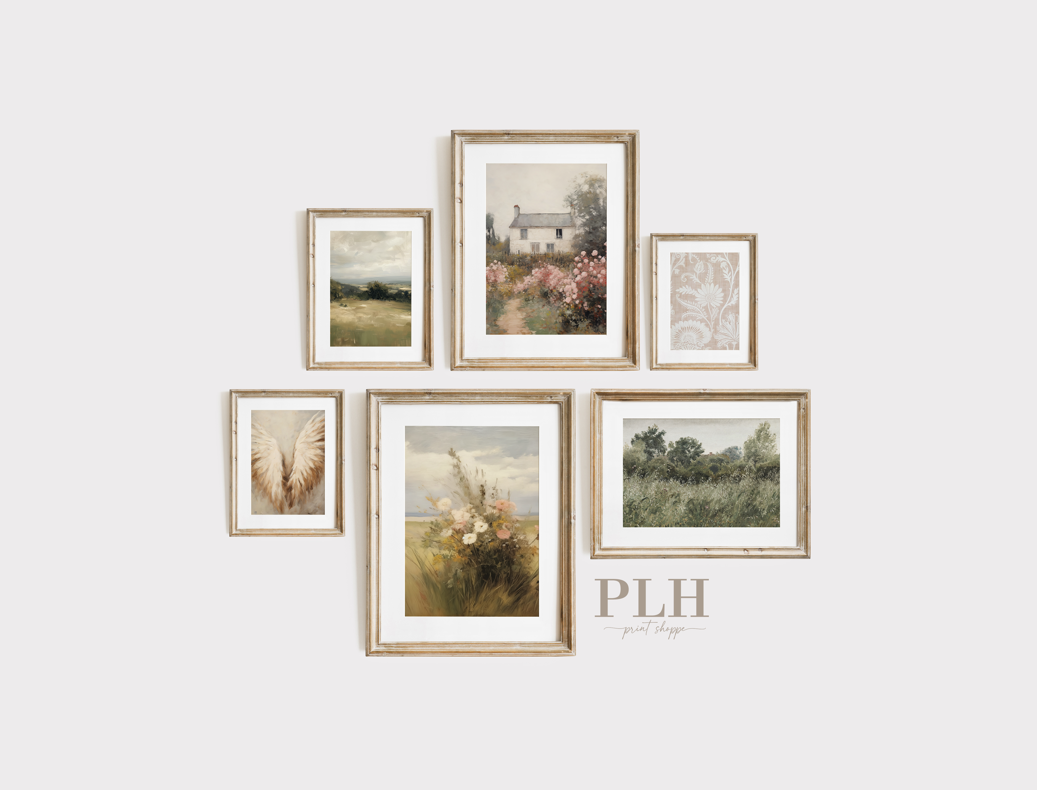 Open Acres Art Print: 8"x10" - Frame Option