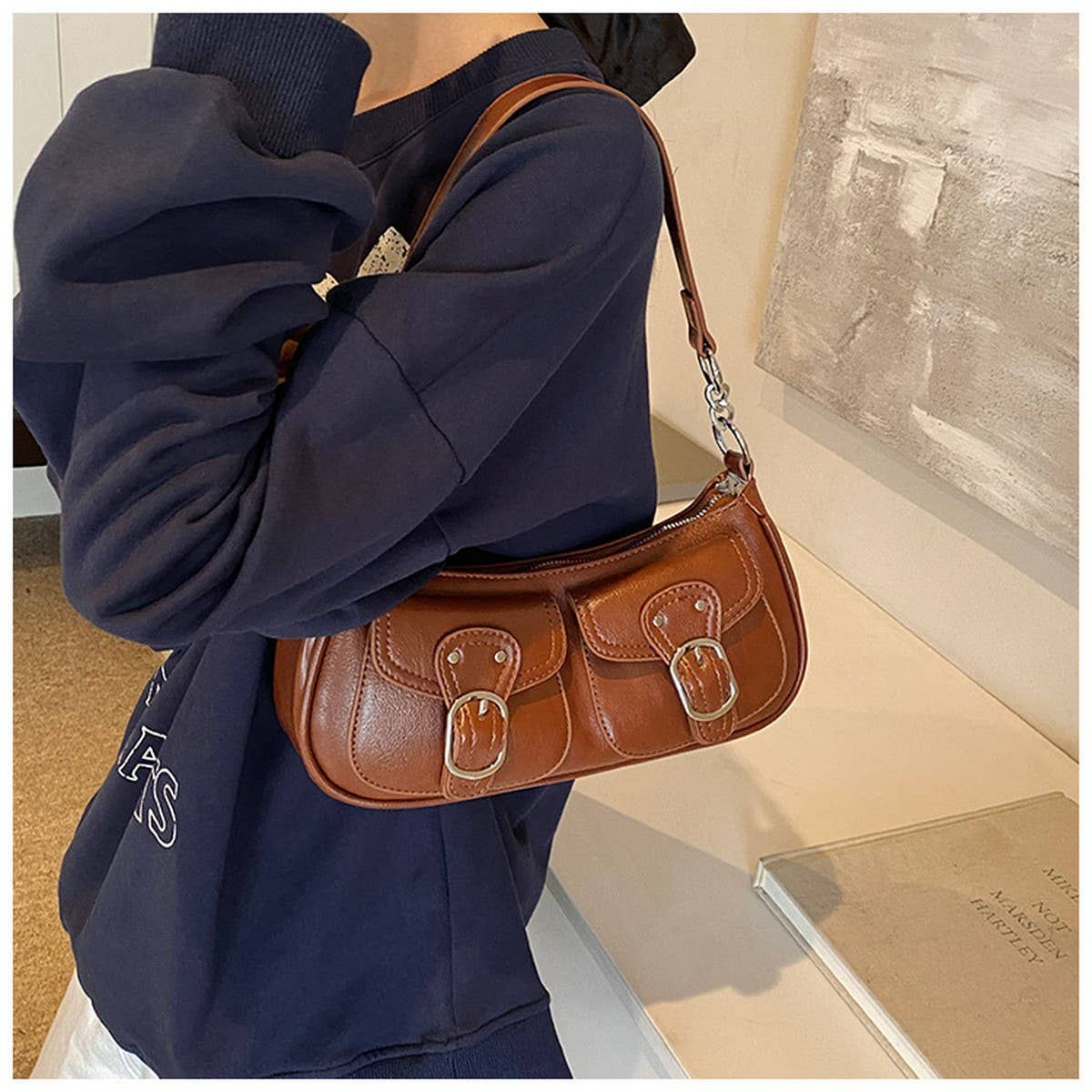 Fashion Mini Handbag – Versatile Crossbody Bag_CUAB00320: COFFEE / (OS) 1