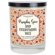Fall Candle - Pumpkin Spice And Everything Nice