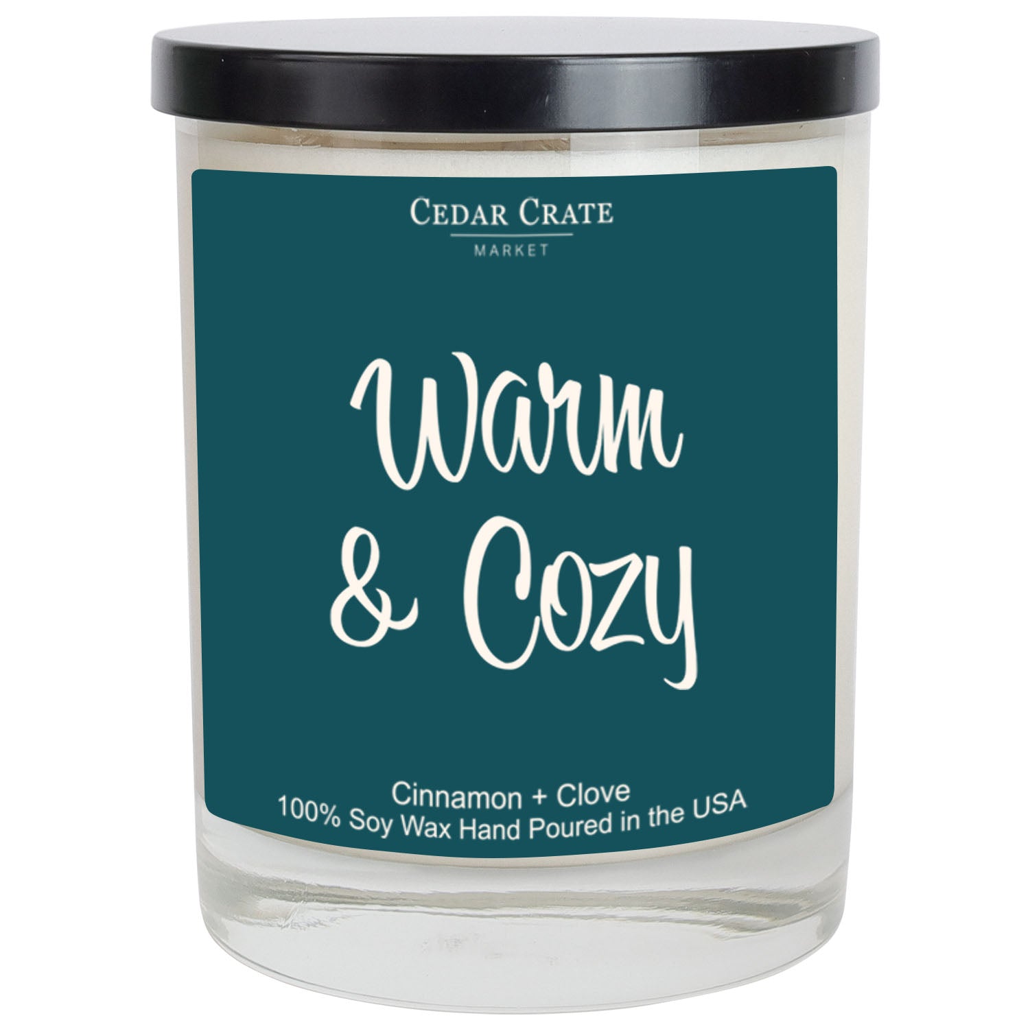 Christmas Candles - Warm & Cozy Cinnamon Spice Winter Decor