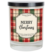 Funny Christmas Candles - Merry Christmas Cranberry Soy Jar