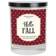 Fall Candle - Hello Fall