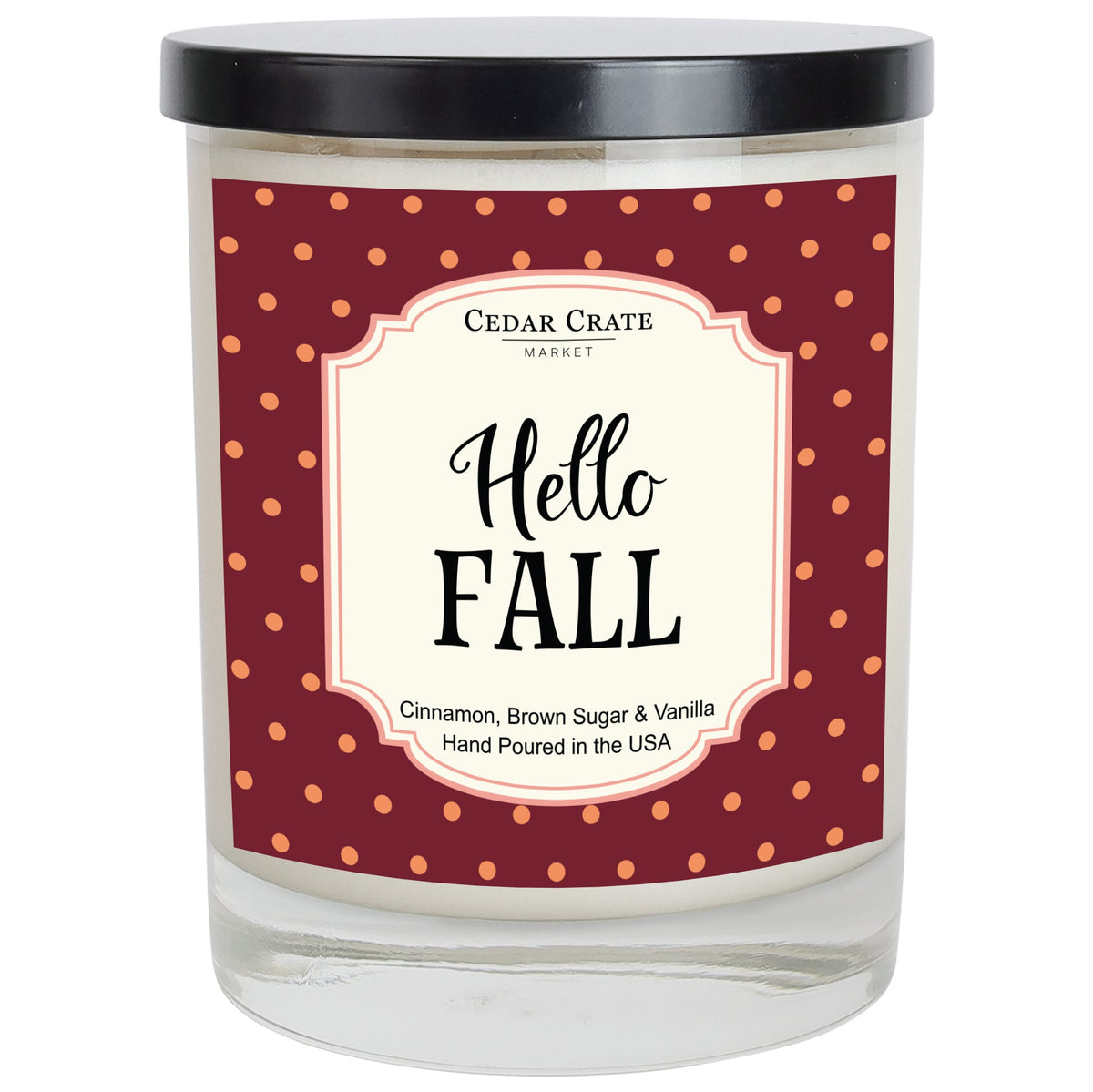 Fall Candle - Hello Fall