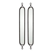 TALL NARROW MIRRORS, SET OF 2