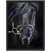 Ebony Splendor by Mary Sparrow Framed Wall Art Print