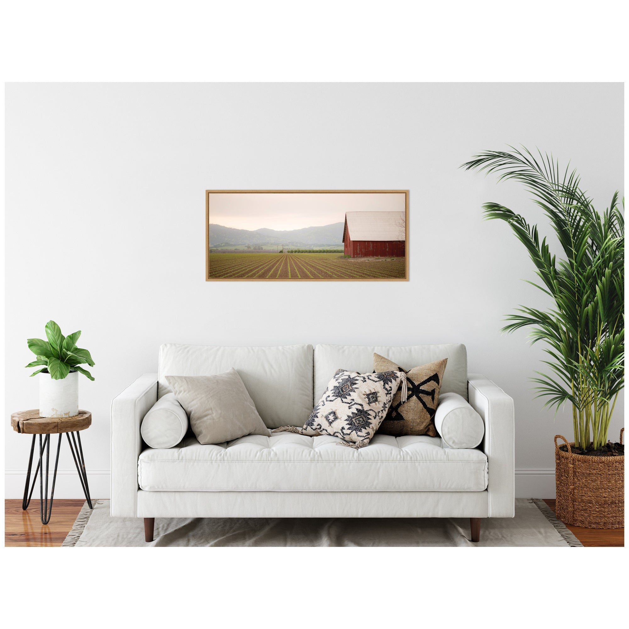 Sylvie Farm Life Framed Canvas by Crystal Lynn Collins