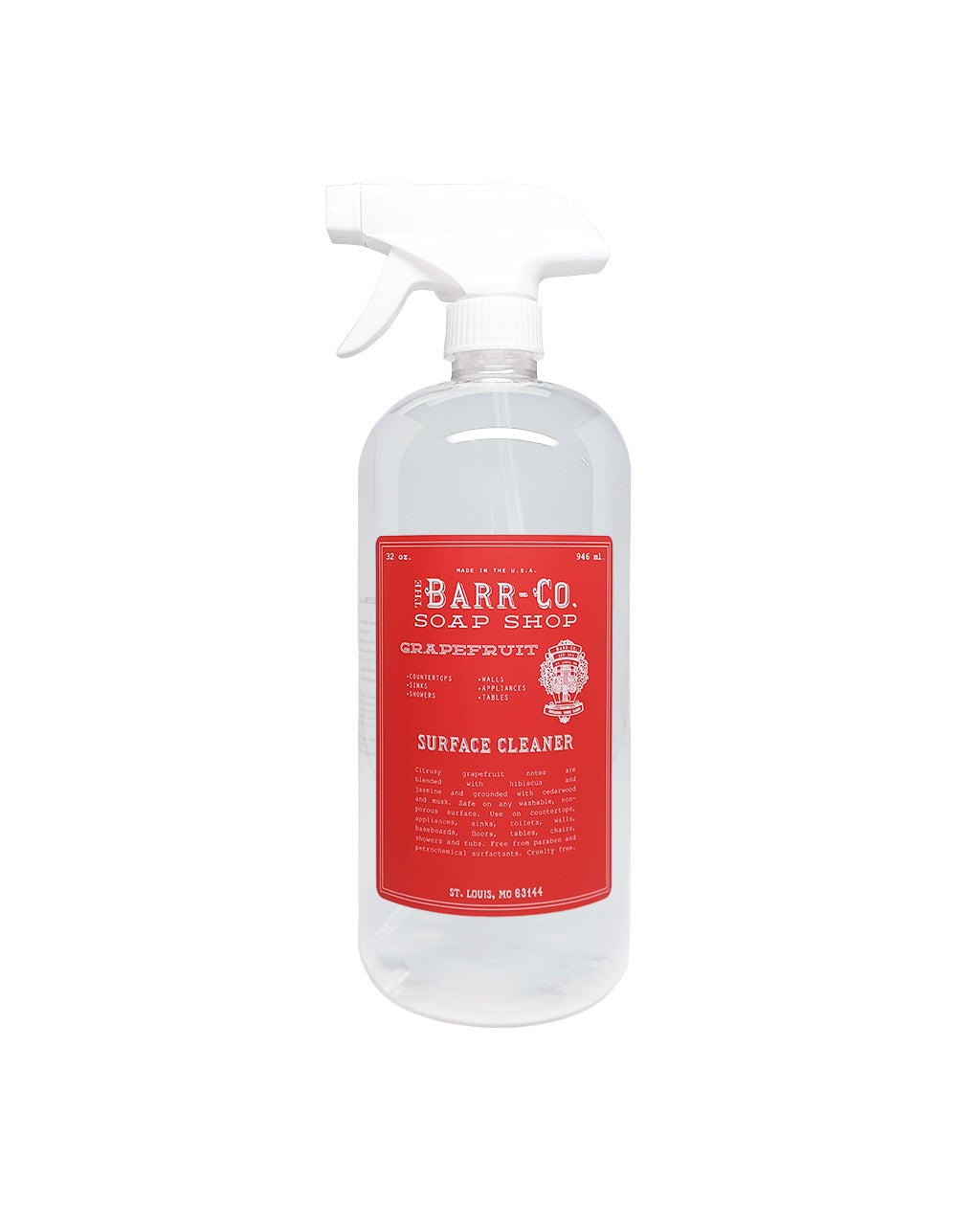 Grapefruit Surface Cleaner - Barr-Co. Soap Shop