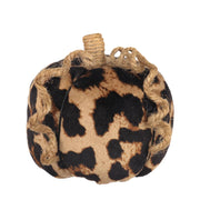Sm. Velour Cheetah Halloween Pumpkin LIMITED STOCK