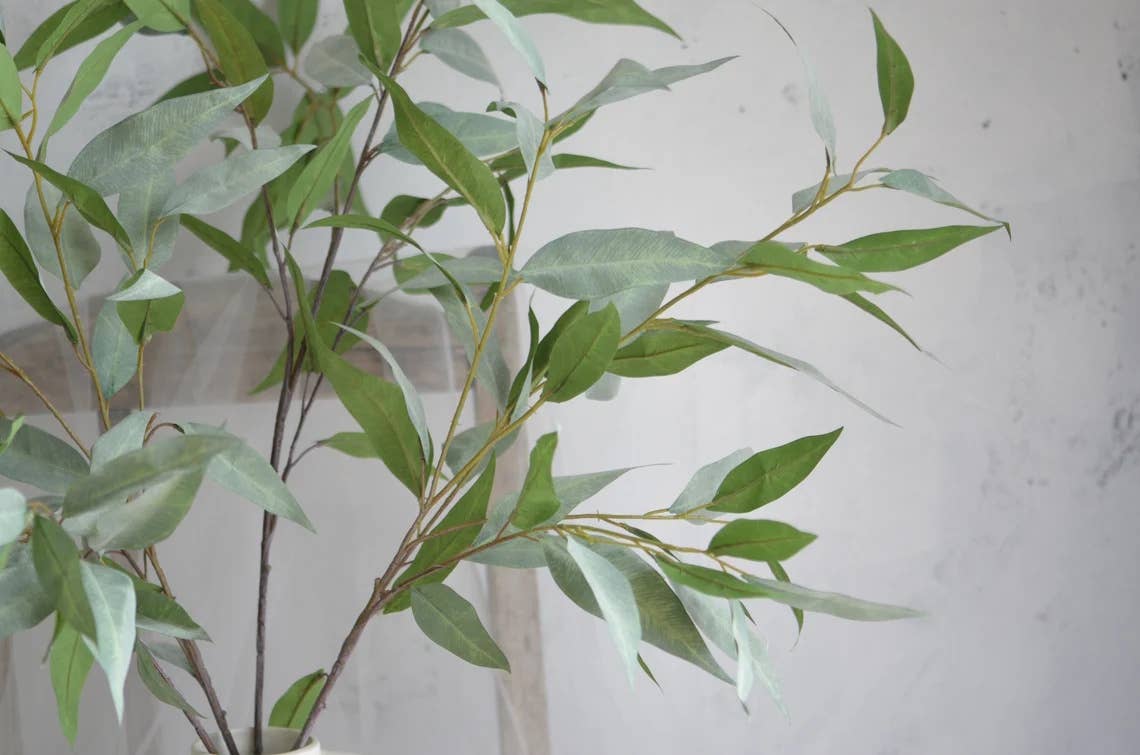 41"Quality Artificial Frosty Eucalyptus-Lush or Frosty: Lush Green