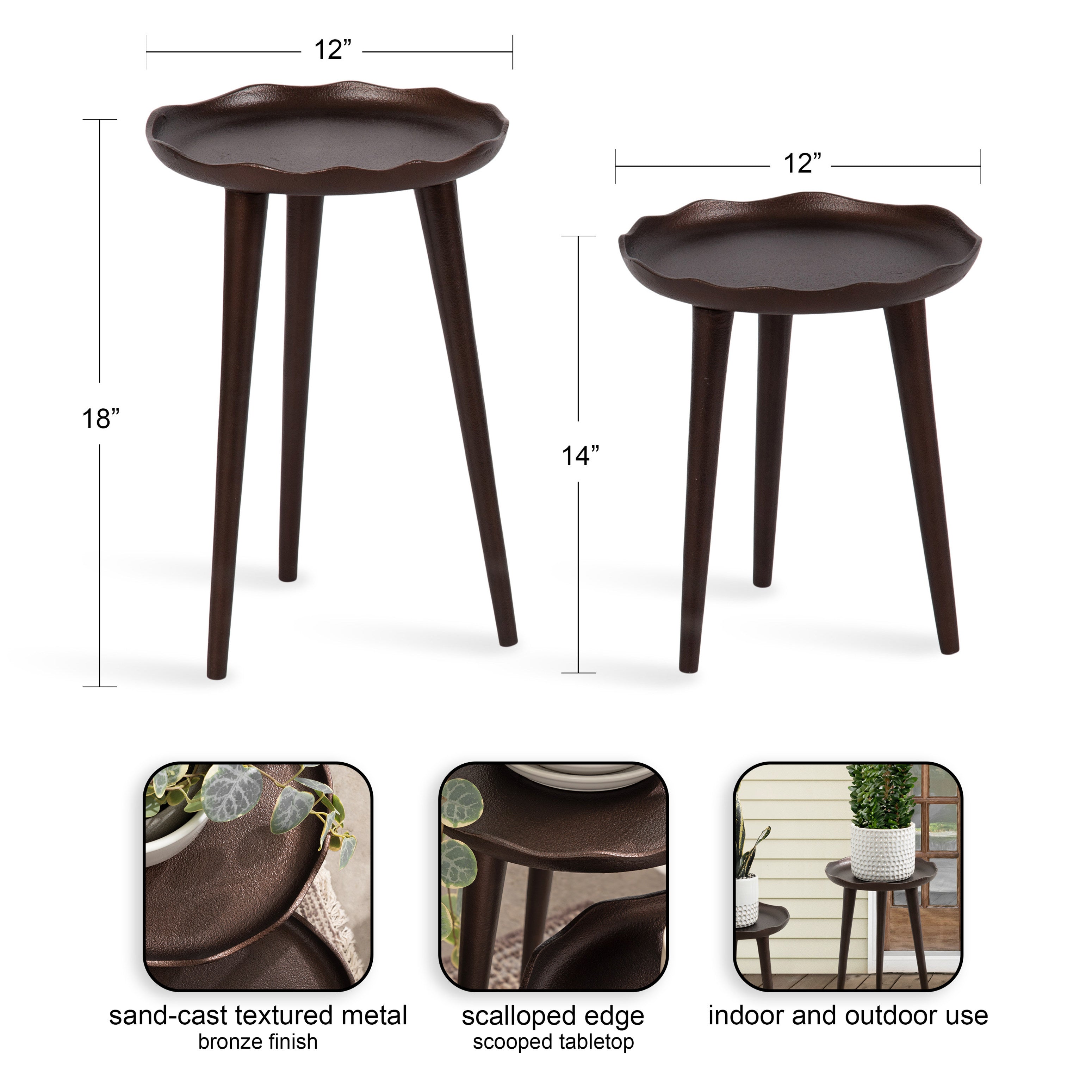 Alessia Plant Stand Set