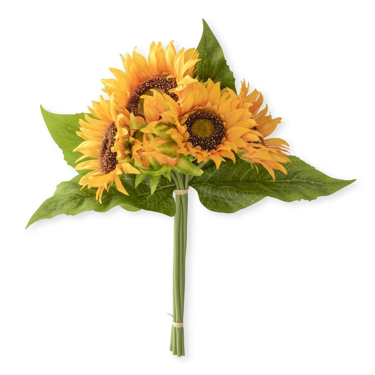 14 Inch Yellow Sunflower Bundle (6 Stems)
