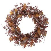 30 Inch Rosehip Twig & Pinecone Wreath