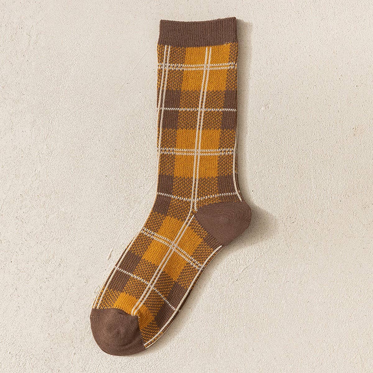 NEW AUTUMN COTTON WOMEN'S MID-CALF SOCKS_CWMS1110: TYPE1 / (OS) 1