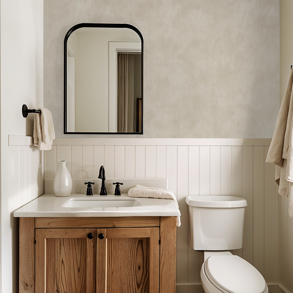 Limewash (Beige) Wallpaper