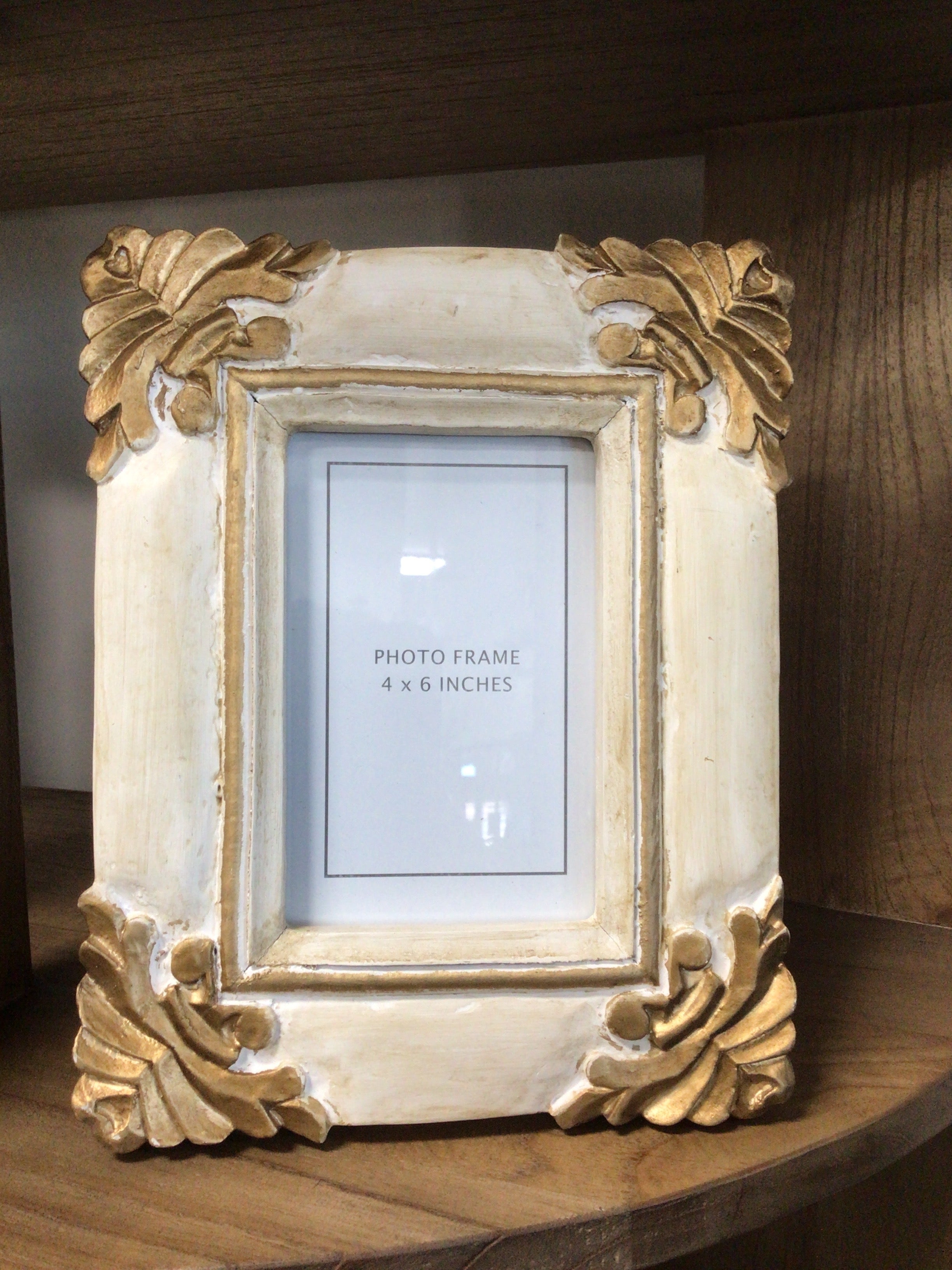 Gold & Cream Photo Frame