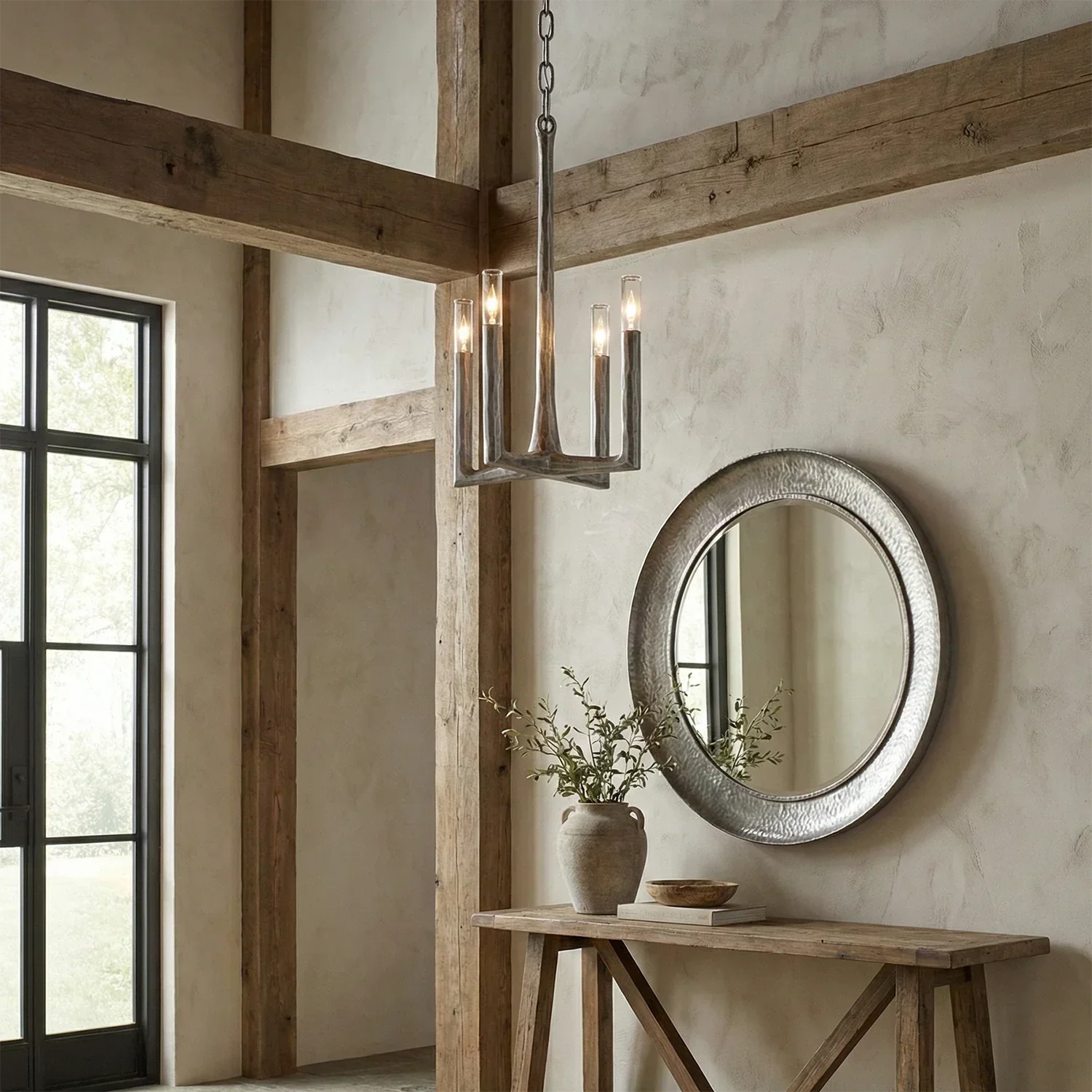 Avarit Forged Round Chandelier