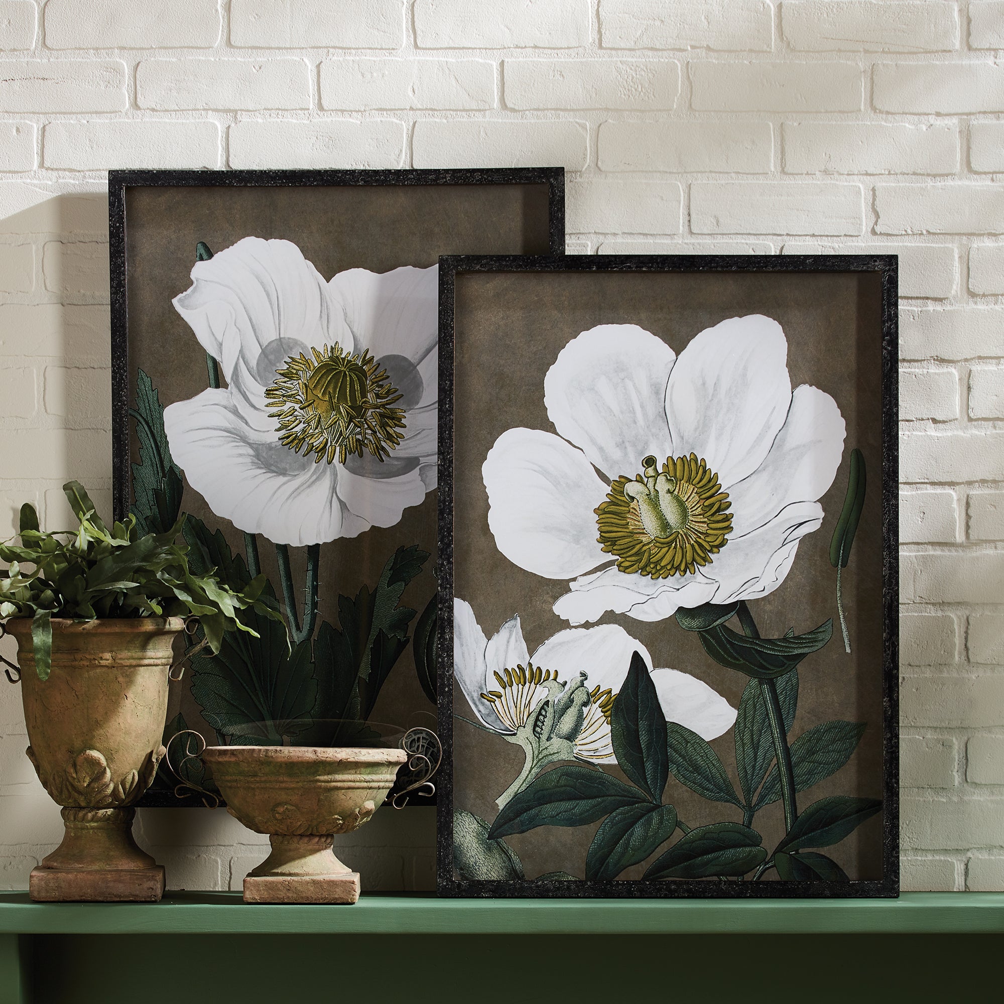 POPPY PRINTS, SET OF 2