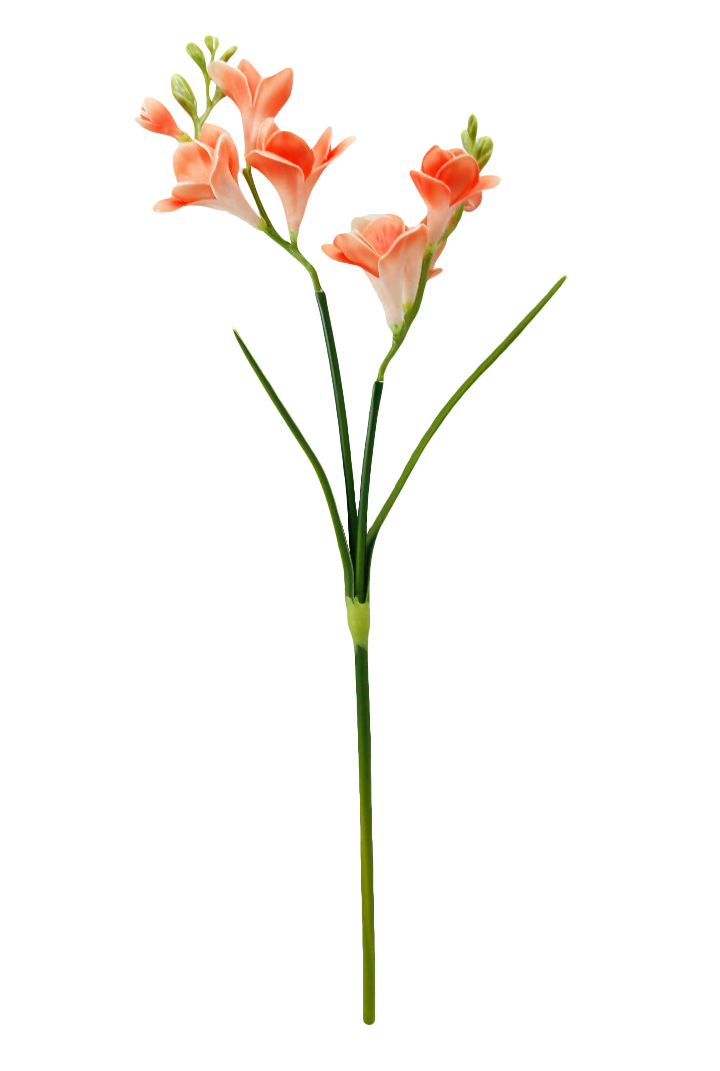 20" Lifelike Soft Real Touch Artificial Freesia-2 sprays: Pure Purple