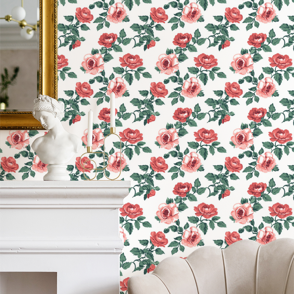Rosey Rose Wallpaper