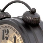 Black and Brass Gear Table Clock