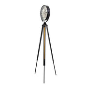 Tripod Vintage Gear Clock