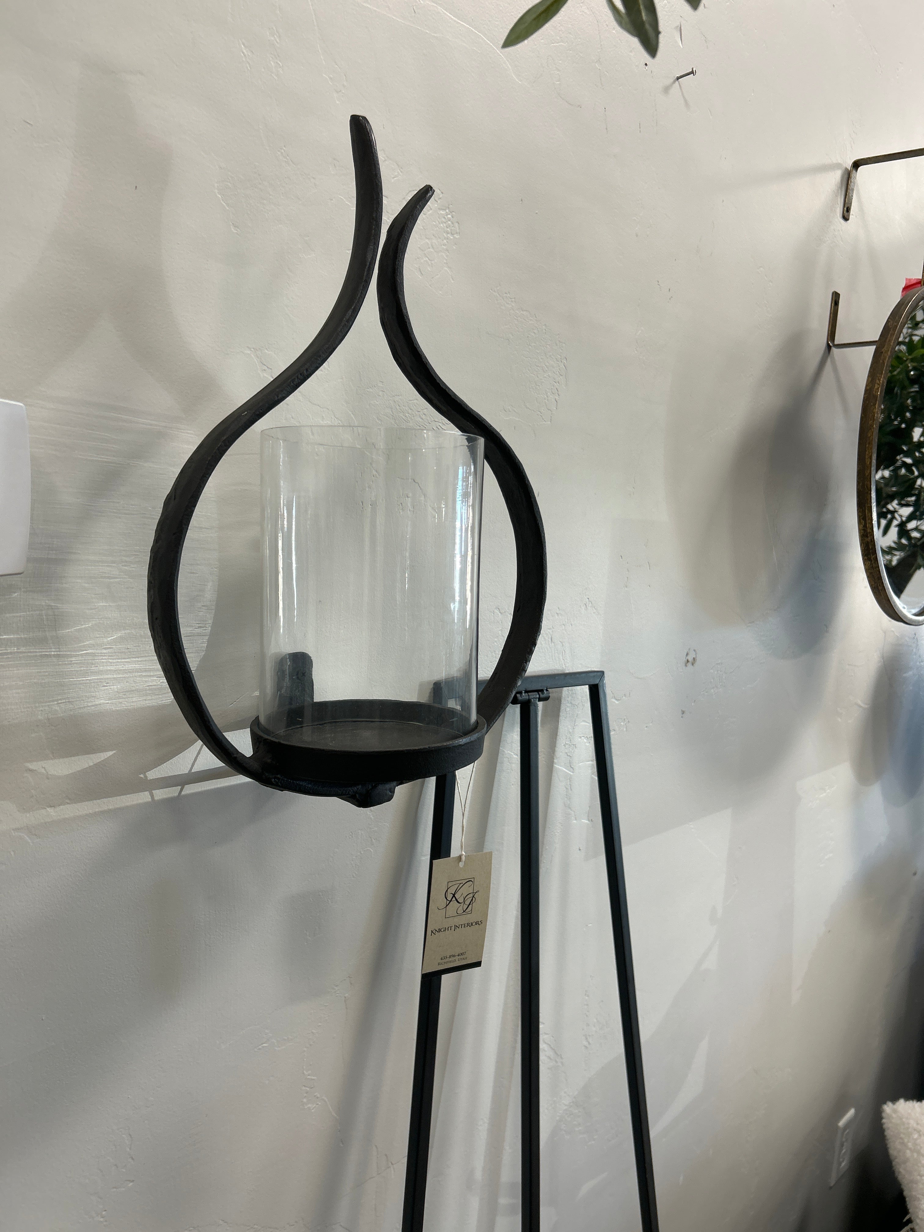 Flamed Candle Sconce