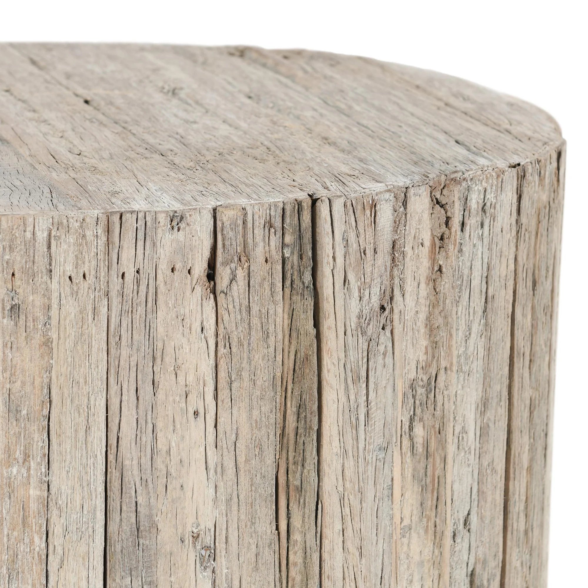 Alta Round Old Wheel Coffee Table