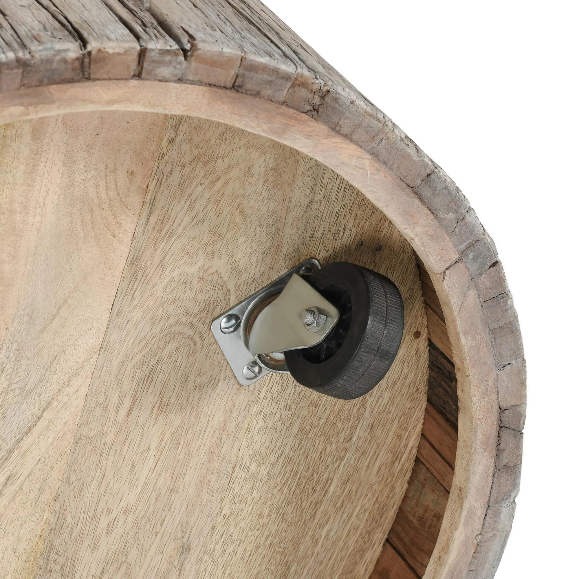 Alta Round Old Wheel Coffee Table