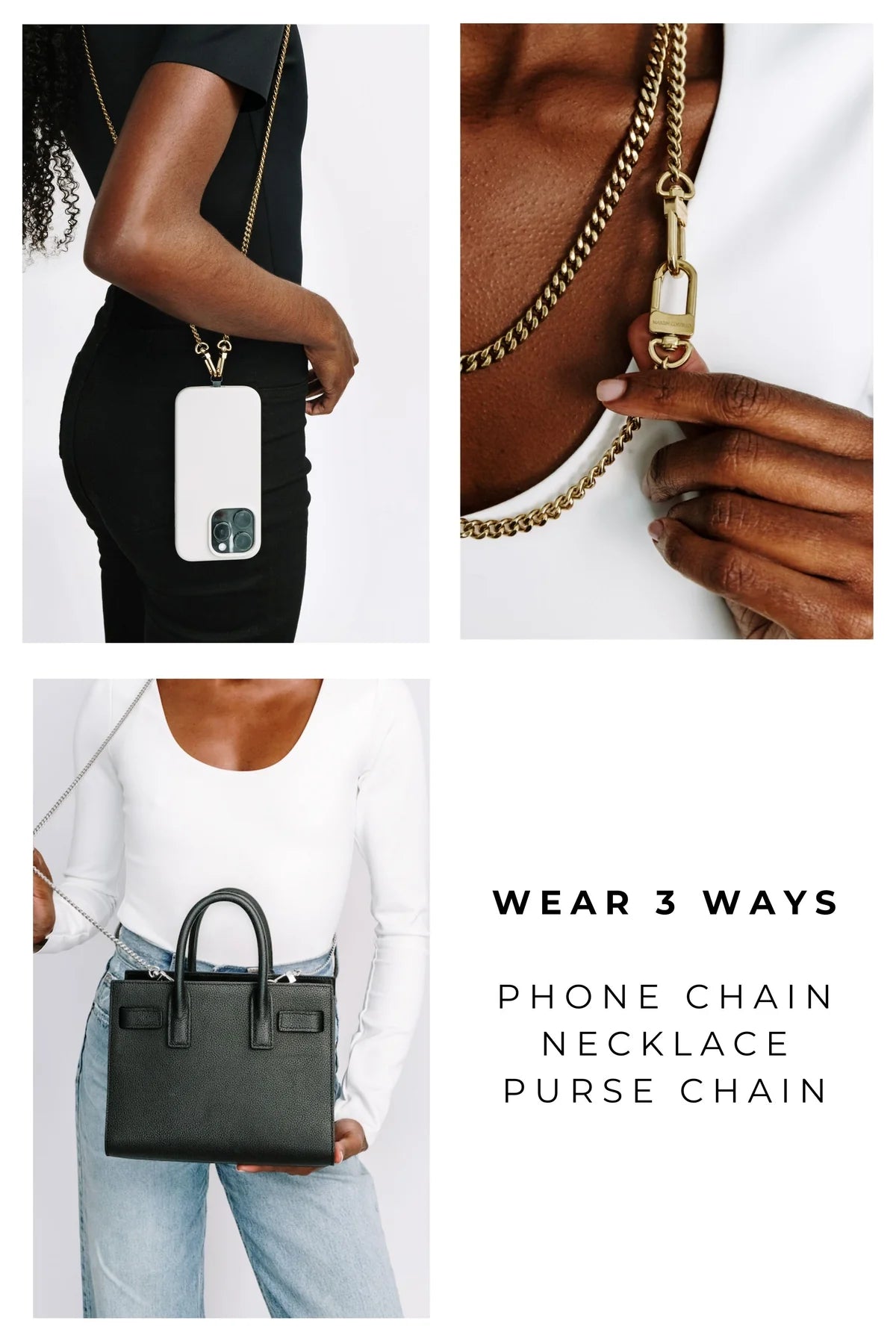 Marrin Costello KELSEY PHONE CHAIN - three in one